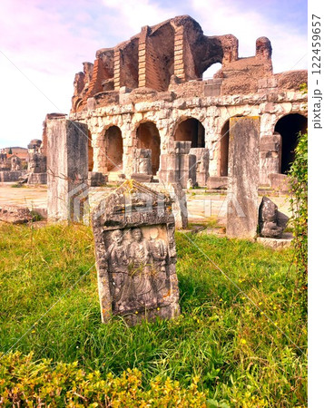 Excavations and parts of the amphitheater of the ancient city Excavations and parts of the amphitheater of the ancient city 122459657