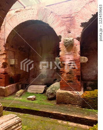 Excavations and parts of the amphitheater of the ancient city Excavations and parts of the amphitheater of the ancient city 122459663