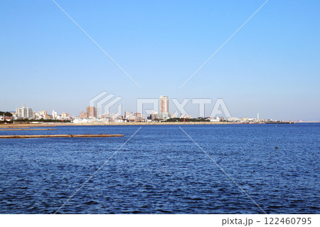 須磨の海岸と町 須磨の海岸と町 122460795