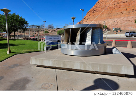 グレンキャニオンダム アメリカ アリゾナ州 グレンキャニオンダム アメリカ アリゾナ州 122460870