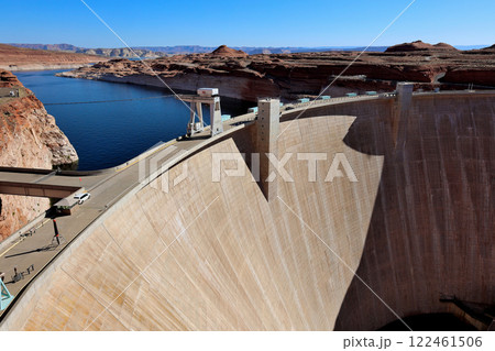 グレンキャニオンダム　アメリカ　アリゾナ州 122461506