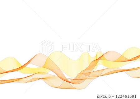 Gold wave. Abstract background. Vector illustration. Eps 10 122461691