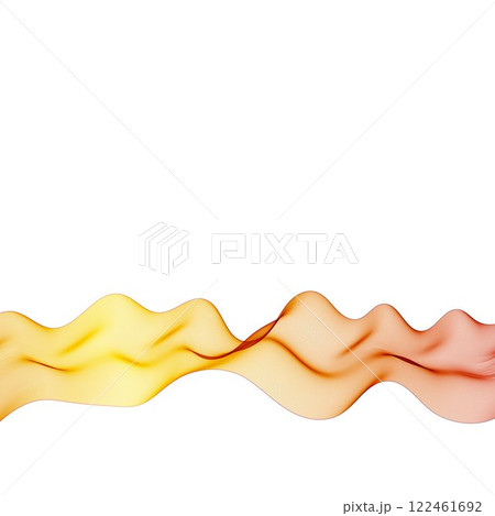 Orange and red wave pattern. Modern design element. Presentation template. Eps 10 122461692