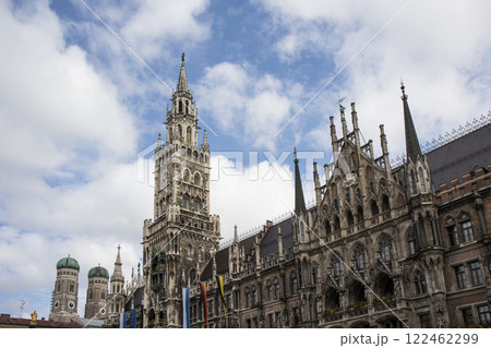 City hall in Munich, pedestrian zone, Bavaria, Germany 122462299