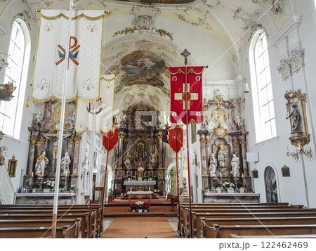 Church  at the Munich Way of St. James, Bavaria, Germany 122462469