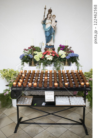 Monastery Schaftlarn, Munich Way of St. James, Bavaria, Germany 122462568