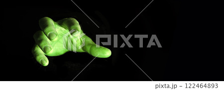 A hand is extended to take A hand is extended to take 122464893