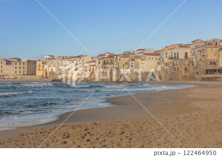 Cefalu, medieval village of Sicily 122464950