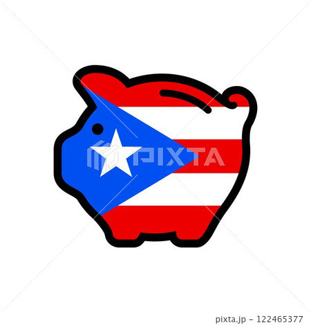 Flag of Free Associated State of Puerto Rico 122465377