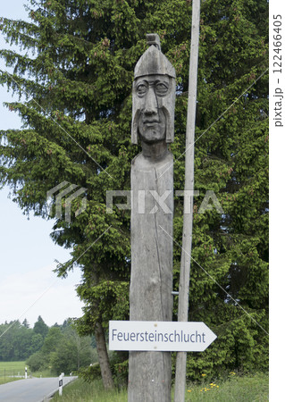 Feuersteinschlucht, Munich Way of St. James, Bavaria, Germany 122466405