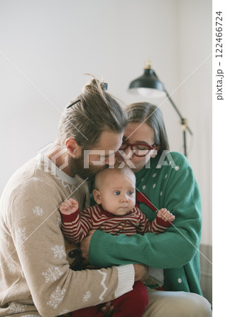 Family Bonding Moments Taking the Time to Cherish and Celebrate Precious Moments with a Baby 122466724