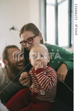 Family Moments Experience the Joyful Interactions and Connections with Your Baby 122466913