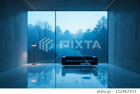 モダンデザイン、ミニマムデザイン、リビングルーム モダンデザイン、ミニマムデザイン、リビングルーム 122467915