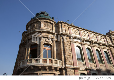 Beautiful historic buildings around the famous Zocalo at the downtown of Mexico City. Beautiful historic buildings around the famous Zocalo at the downtown of Mexico City. 122468289
