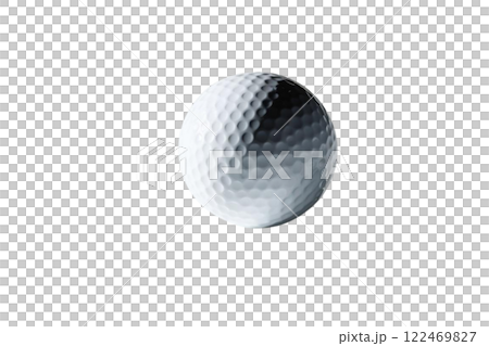 Golf Ball on transparency background PNG 122469827