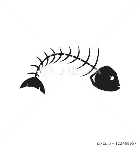 Bone fish icon Bone fish icon 122469957