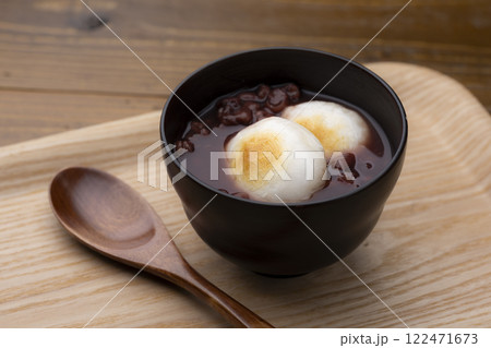 丸餅のぜんざい 122471673