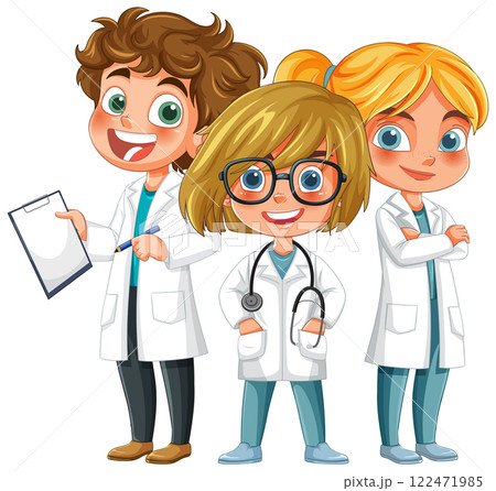 Young Medical Professionals in Teamwork Young Medical Professionals in Teamwork 122471985