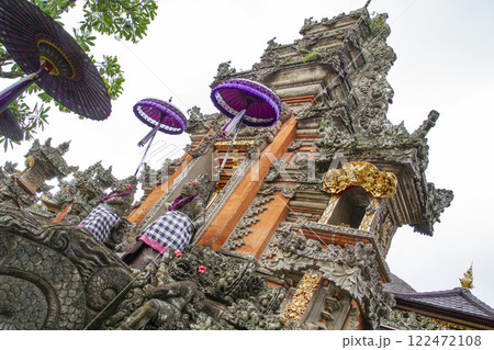 緻密な彫刻が美しいサラスワティー寺院 緻密な彫刻が美しいサラスワティー寺院 122472108