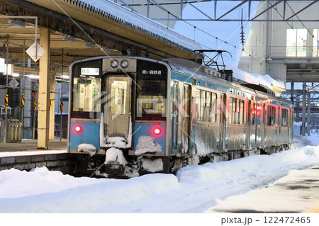 【青い森鉄道】冬の青い森701系(青い森鉄道線:青森駅) 【青い森鉄道】冬の青い森701系(青い森鉄道線:青森駅) 122472465