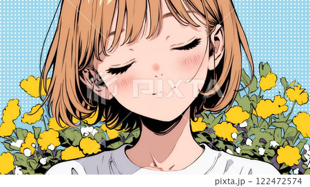 嬉しくて目を開けることができません
