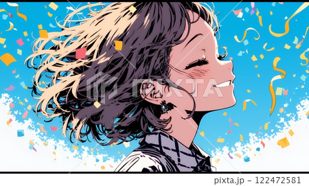 嬉しくて目を開けることができません