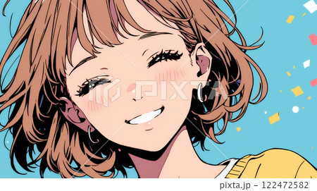 嬉しくて目を開けることができません