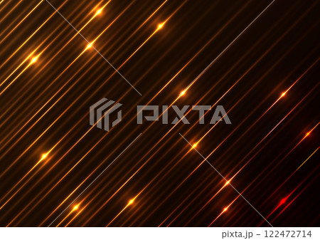 Technology pattern gold light line art background  122472714