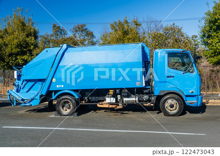 塵芥車 ゴミ収集 122473043