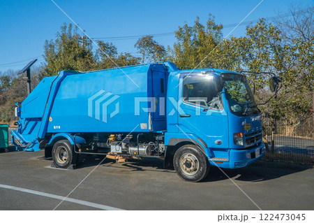 塵芥車 ゴミ収集 122473045