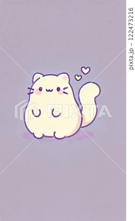 白い猫 122473216