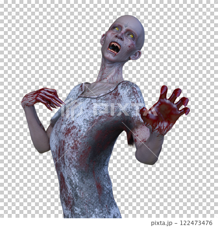 Male zombie 122473476