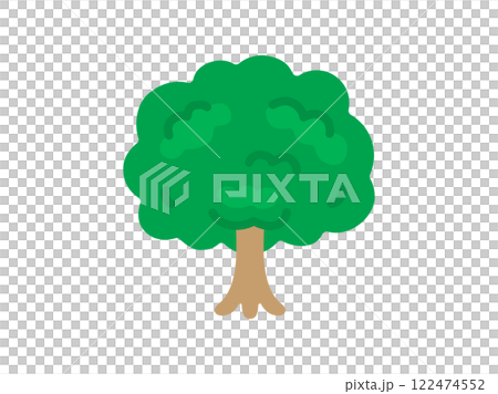 木のアイコンのイラスト 122474552