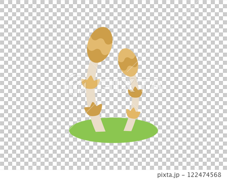 つくしのアイコンのイラスト 122474568