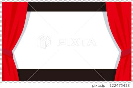 劇院裝飾框架插圖 122475438