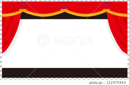Theater decoration frame illustration Theater decoration frame illustration 122475443
