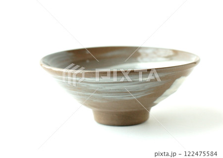 美濃焼刷毛目の抹茶茶碗 122475584