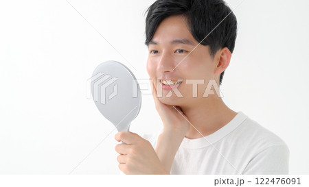 男性　スキンケア 122476091