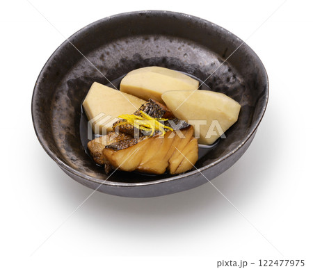 海老芋と棒鱈の炊いたん 122477975