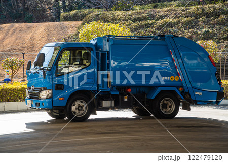 塵芥車 ゴミ収集　清掃工場 122479120
