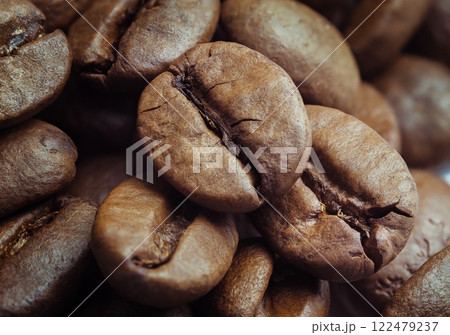 Coffee beans isolated on white background Coffee beans isolated on white background 122479237