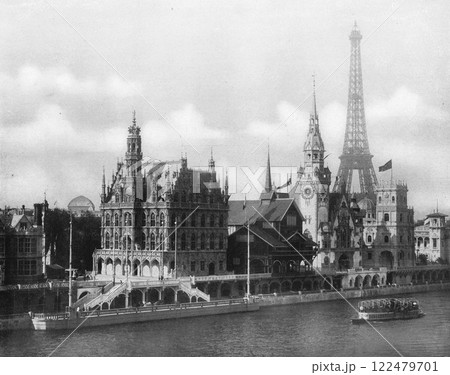 1900年　パリ万博　パビリオン 122479701