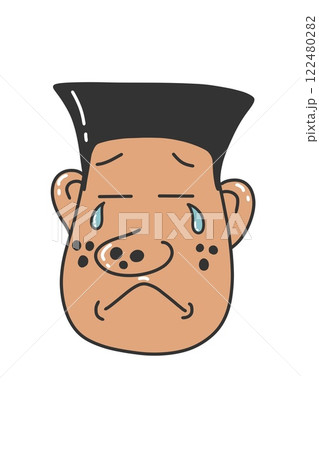 泣いた顔 122480282