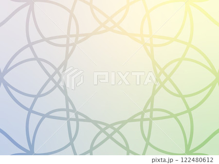 Soft flower mandala gradient light line background Soft flower mandala gradient light line background 122480612