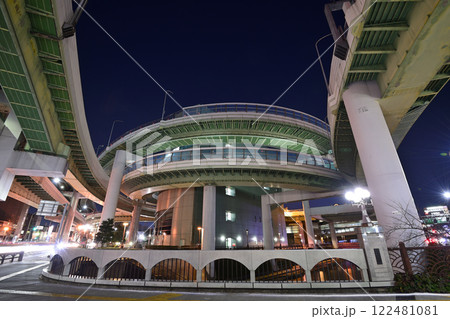 黒川ICの夜景 122481081
