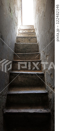 Steps from the dark basement to the light Steps from the dark basement to the light 122482146
