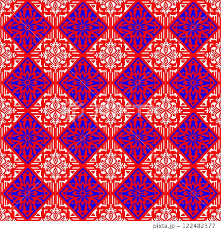 abstract geometric background with colorful triangles. 122482377