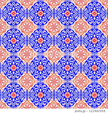 abstract geometric background with colorful triangles. 122482458