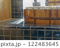 湯気と桶 122483645