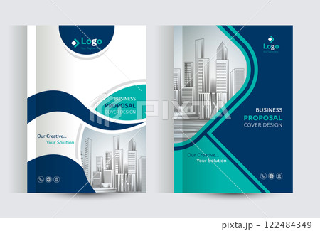 Corporate Business Proposal Catalog cover Design Templates Corporate Business Proposal Catalog cover Design Templates 122484349
